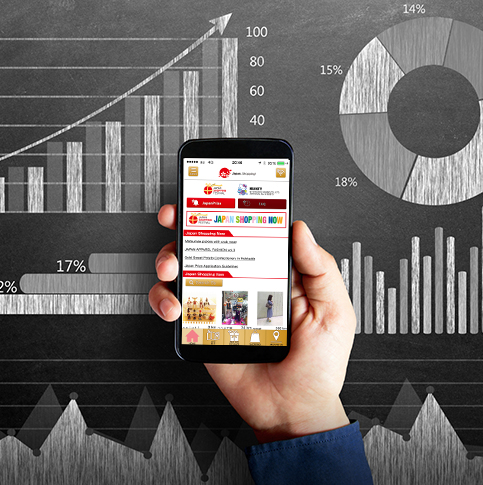 訪日外国人向けのアプリによるリサーチ事業